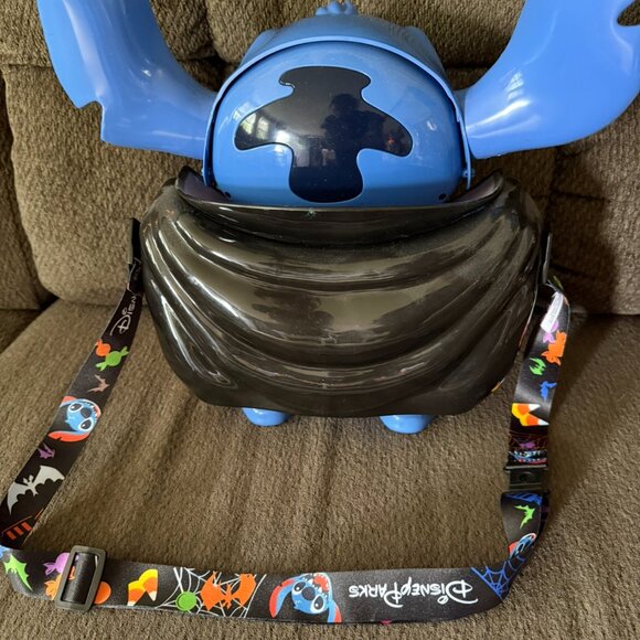 NEW Disney Parks Halloween Vampire Stitch Popcorn Bucket & Donald Duck Sipper - Picture 8 of 16